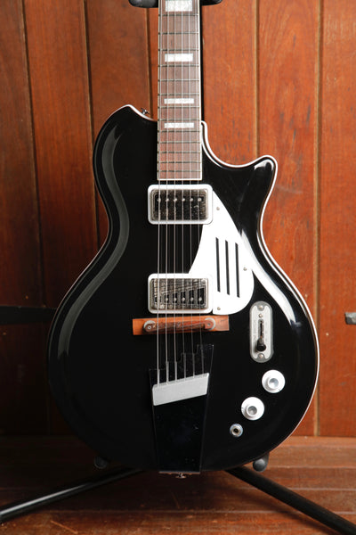 Supro 1575JB Black Holiday Black Electric Guitar Pre-Owned