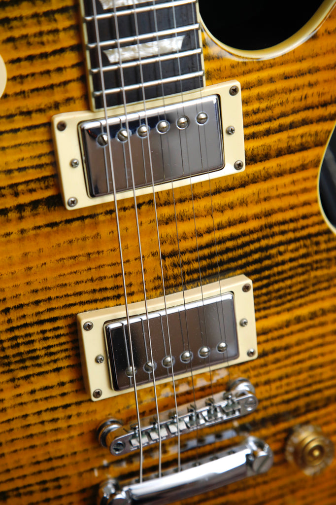 Epiphone Joe Perry Boneyard Les Paul Antique Tiger Electric Guitar Pre-Owned