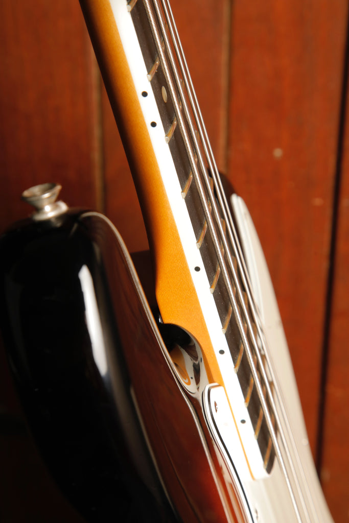 Fender Gold Foil Jazz Bass 2-Colour Sunburst Bass Guitar Pre-Owned