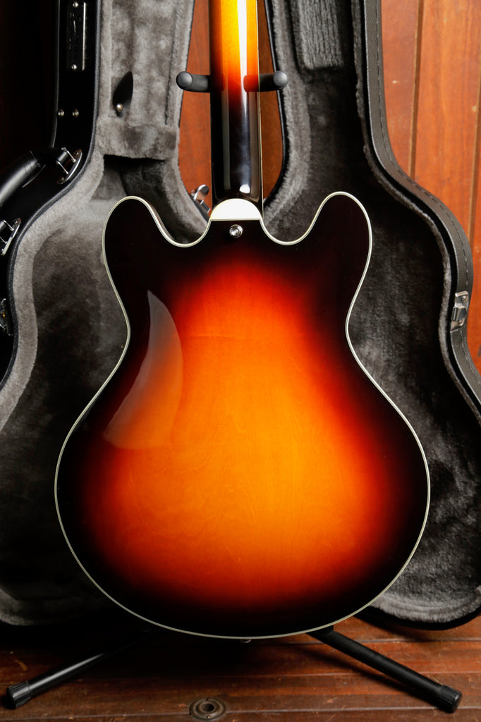 Eastman T386 Semi-Hollowbody Electric Guitar Sunburst