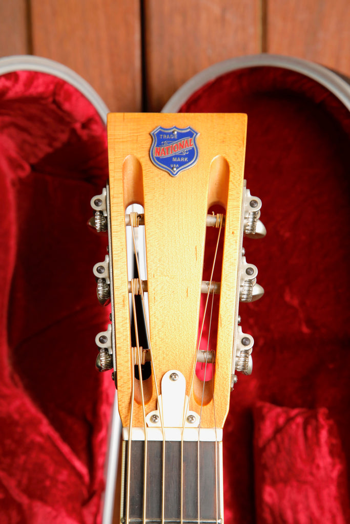 National Style O 12 Fret Single Cone Roundneck Acoustic-Electric Resonator Guitar 2000 Pre-Owned