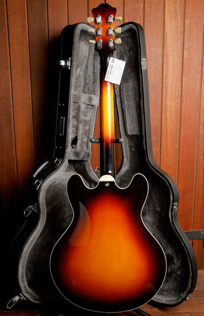 Eastman T386 Semi-Hollowbody Electric Guitar Sunburst