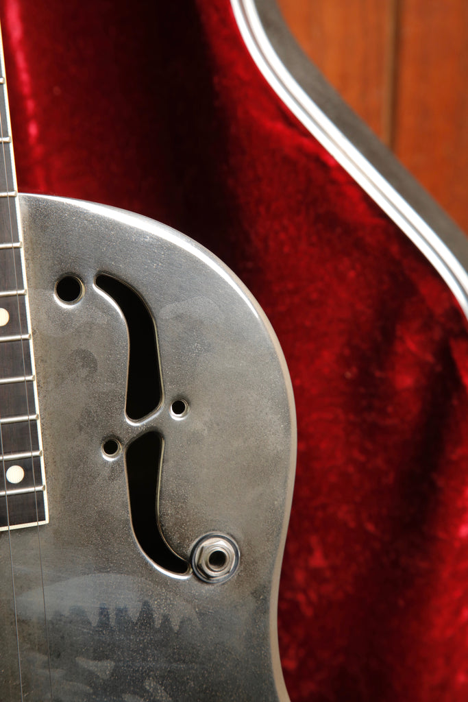 National Style O 12 Fret Single Cone Roundneck Acoustic-Electric Resonator Guitar 2000 Pre-Owned