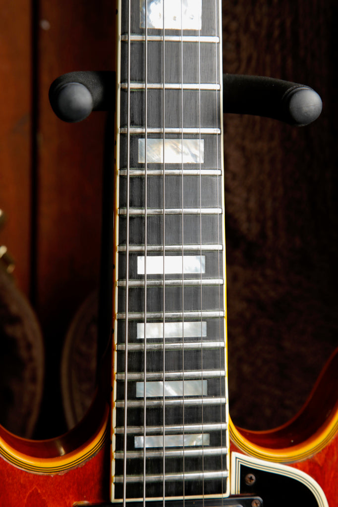 Gibson ES-355TD/SV Stereo Vintage 1969 Semi-Hollow Cherry Electric Guitar Pre-Owned