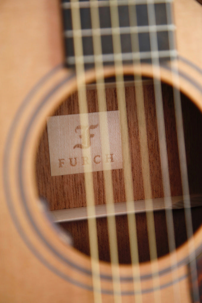 Furch Blue BARc-CM Baritone Cutaway VTC Acoustic-Electric Guitar