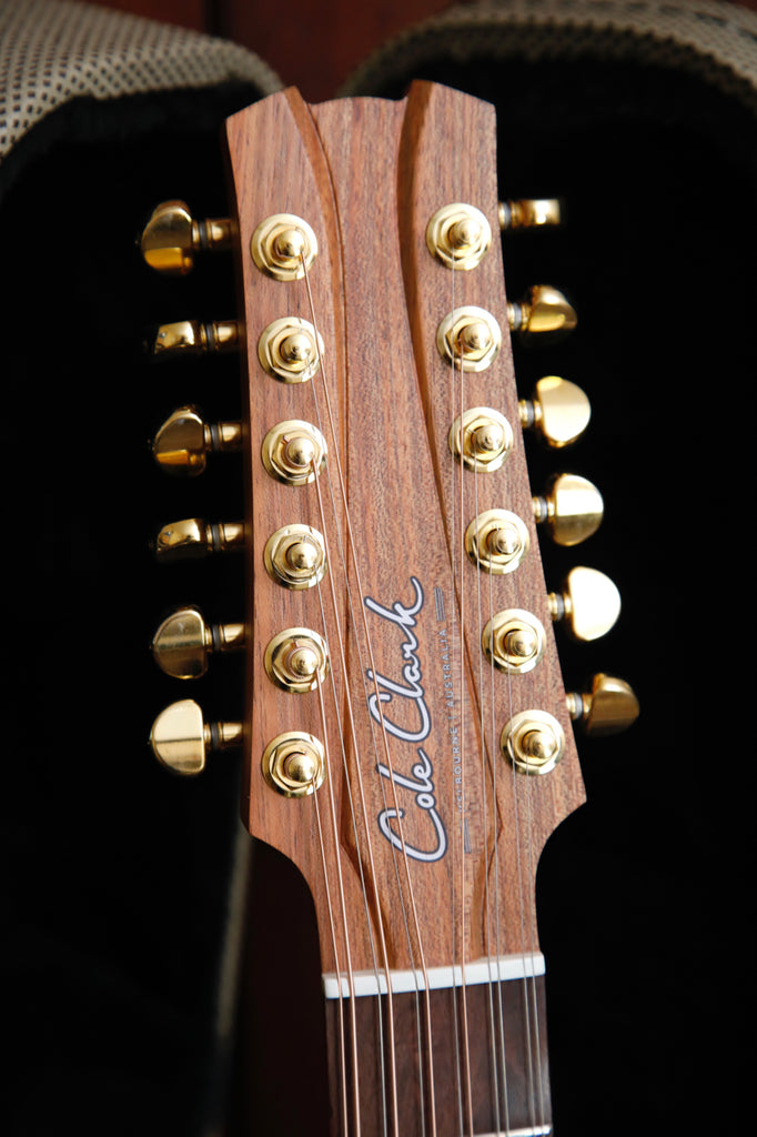 Cole Clark FL2E-12-BLBL Blackwood / Blackwood 12-String Acoustic-Electric Guitar