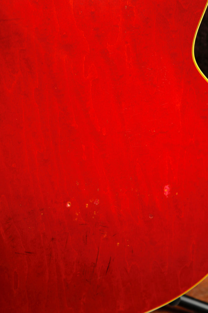 Gibson ES-355TD/SV Stereo Vintage 1969 Semi-Hollow Cherry Electric Guitar Pre-Owned