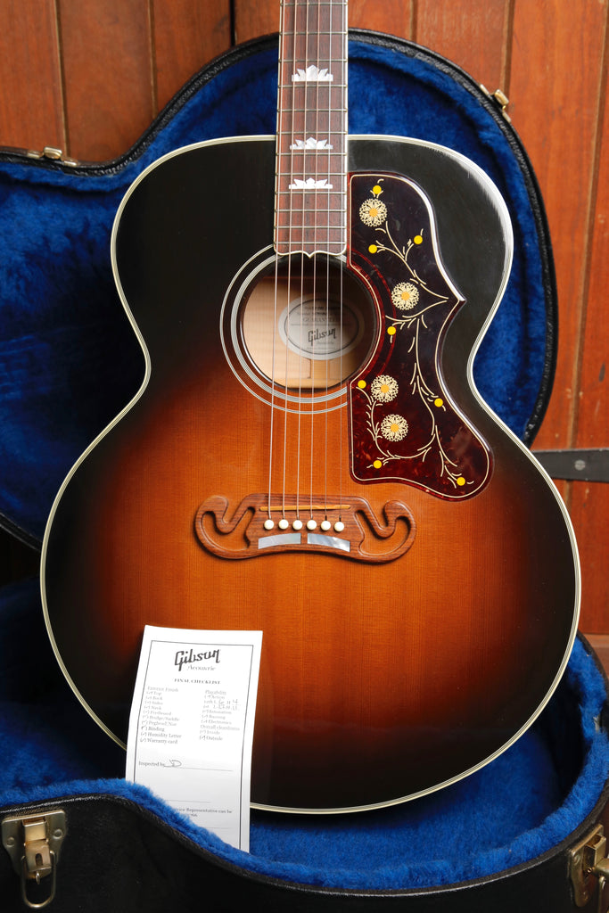 Gibson SJ-200 Standard Vintage Sunburst Jumbo Acoustic-Electric Guitar 2011 Pre-Owned