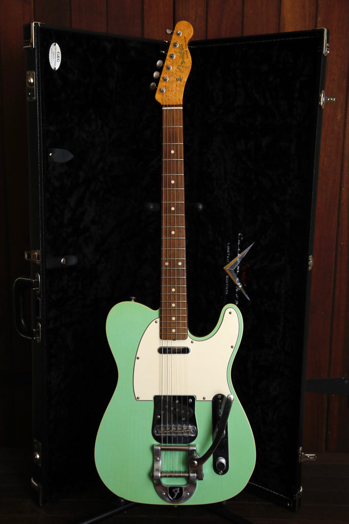 Fender Custom Shop Telecaster Closet Classic Surf Green w Bigsby NAMM 2012 Pre-Owned
