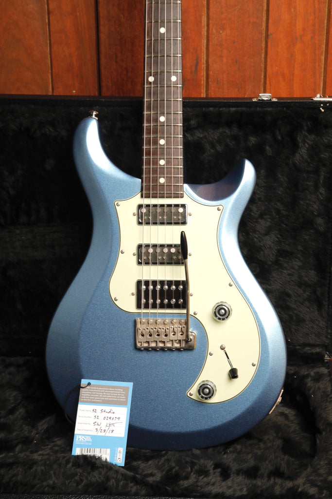 PRS S2 Studio Frost Blue Metallic Electric Guitar 2018 Pre-Owned
