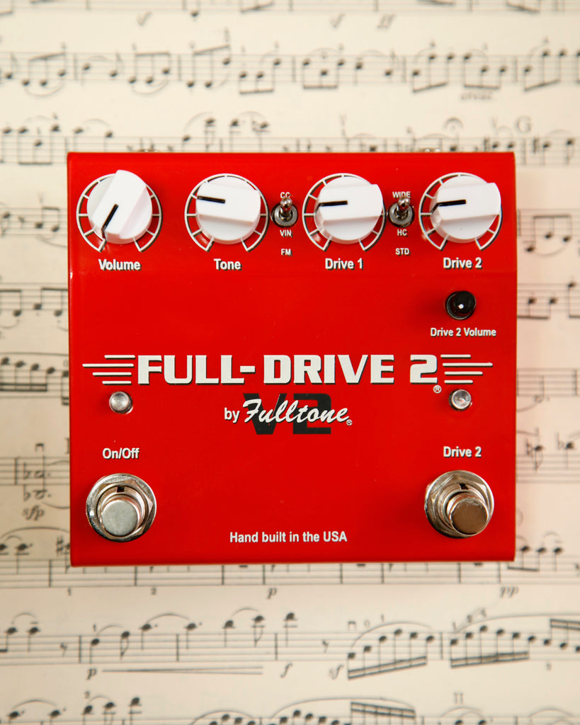 Fulltone Full-Drive2 V2 Overdrive Pedal Pre-Owned