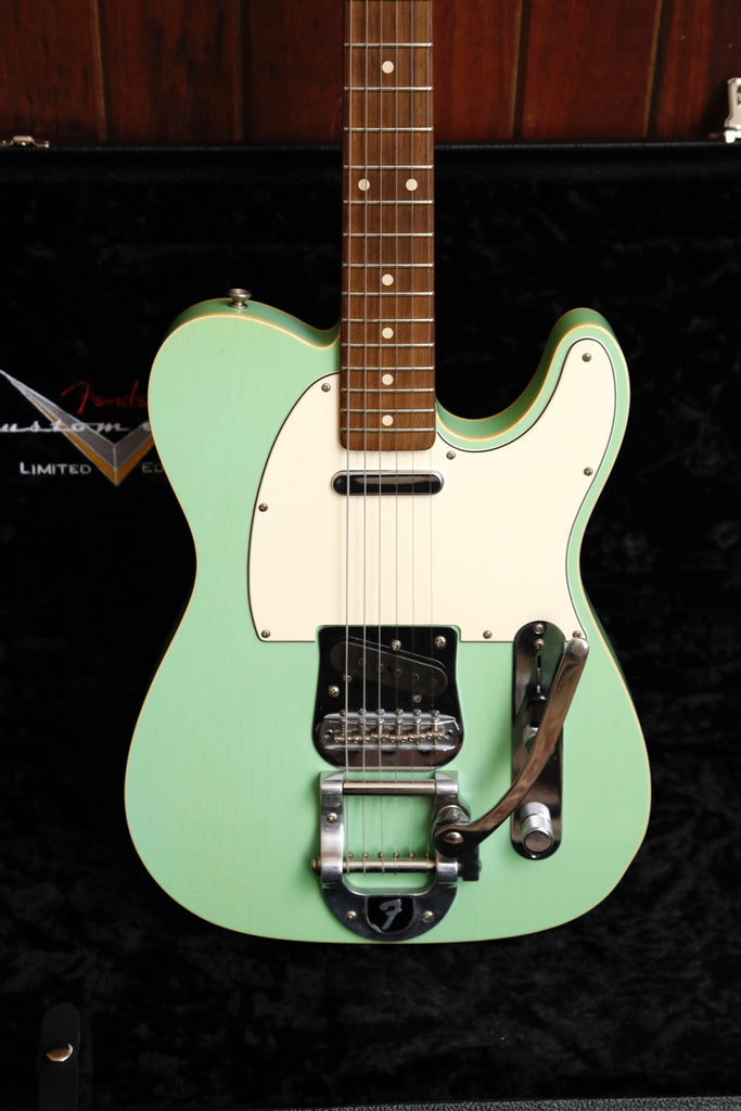 Fender Custom Shop Telecaster Closet Classic Surf Green w Bigsby NAMM 2012 Pre-Owned