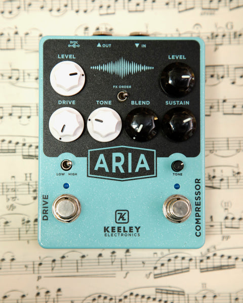 Keeley Aria Compressor Drive Pedal Pre-Owned