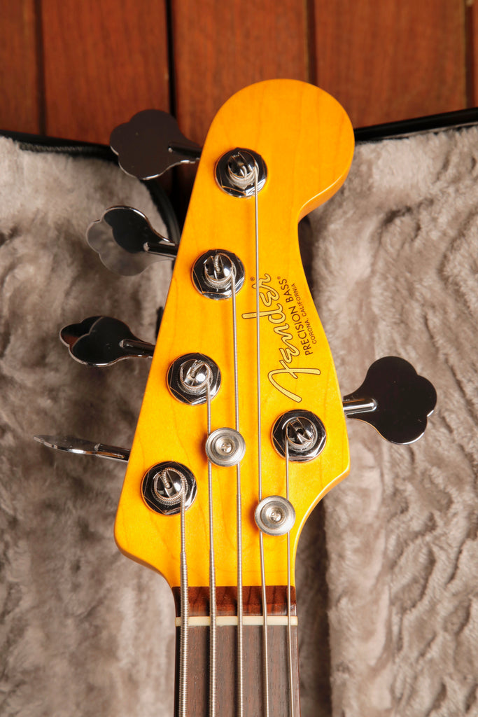Fender American Professional II Precision Bass V Sunburst 5-String Bass Guitar Pre-Owned