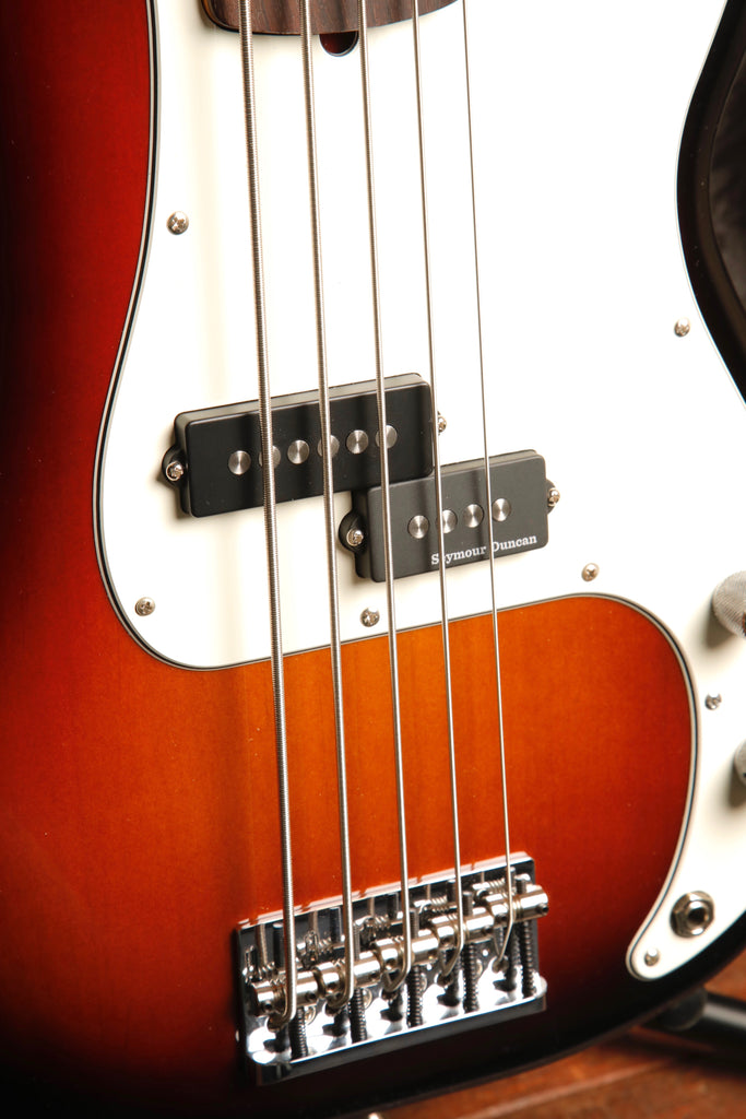 Fender American Professional II Precision Bass V Sunburst 5-String Bass Guitar Pre-Owned