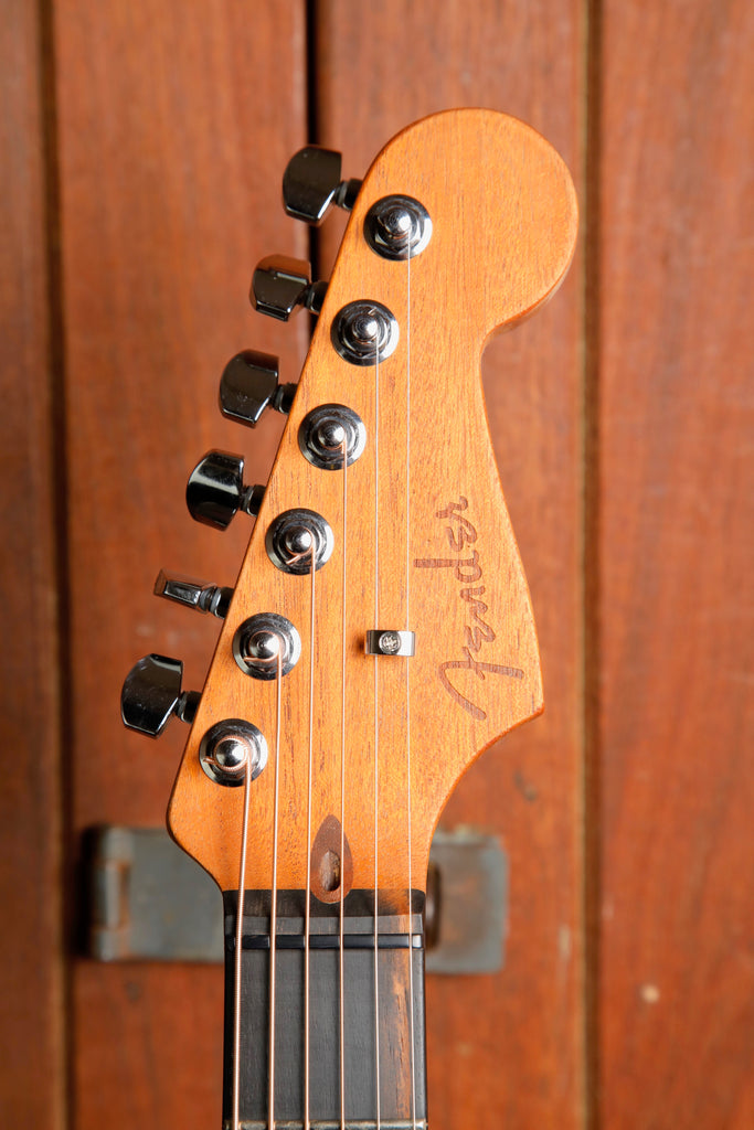 Fender American Acoustasonic Stratocaster Black Guitar B-Stock