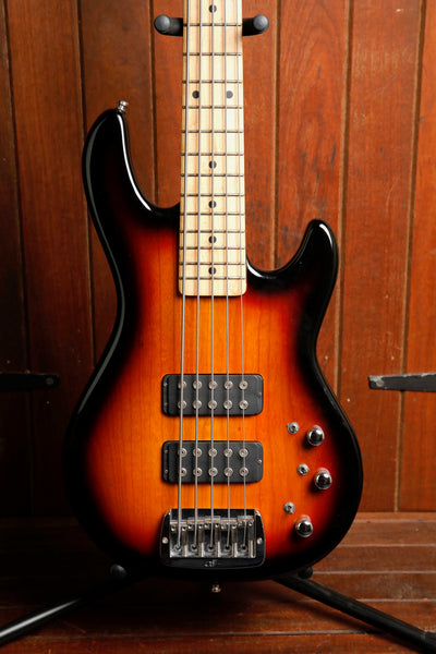 G&L L-2500 5-String Bass Guitar Tobacco Sunburst Pre-Owned