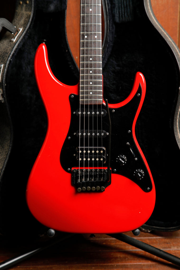 Fernandes Revolver FR-55 Red Electric Guitar 1980s MIJ Pre-Owned