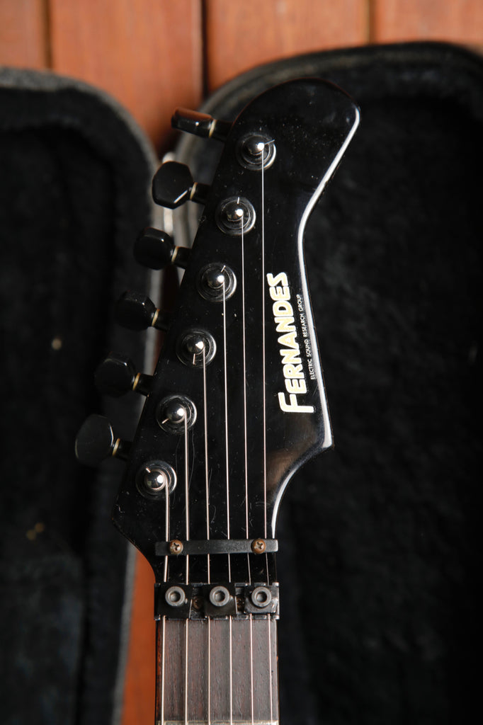 Fernandes Revolver FR-55 Red Electric Guitar 1980s MIJ Pre-Owned