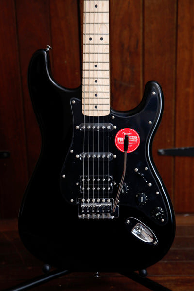 Squier Sonic Stratocaster HSS Black Electric Guitar