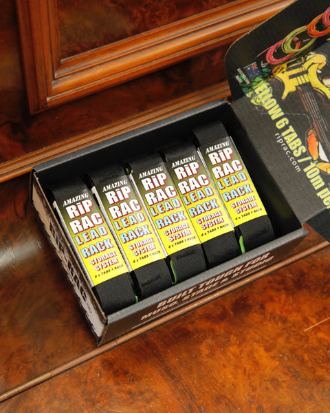 Rip-Rac Lead Rack Storage System - Yellow 6 Tabs