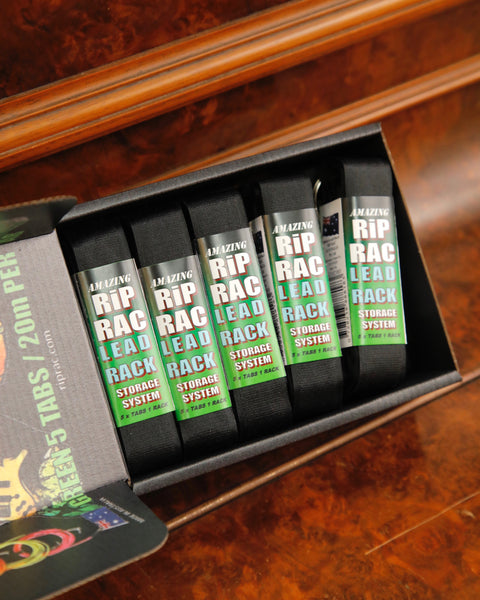 Rip-Rac Lead Rack Storage System - Green 5 Tabs