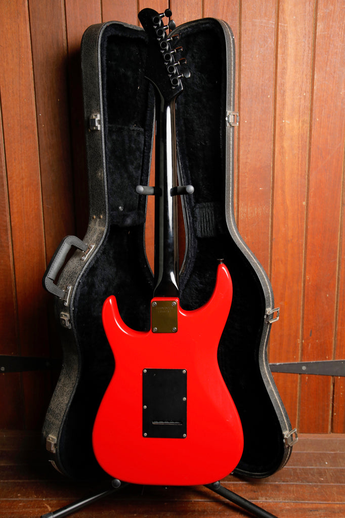 Fernandes Revolver FR-55 Red Electric Guitar 1980s MIJ Pre-Owned