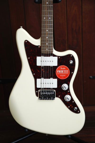 Squier Paranormal Jazzmaster XII Olympic White Electric Guitar