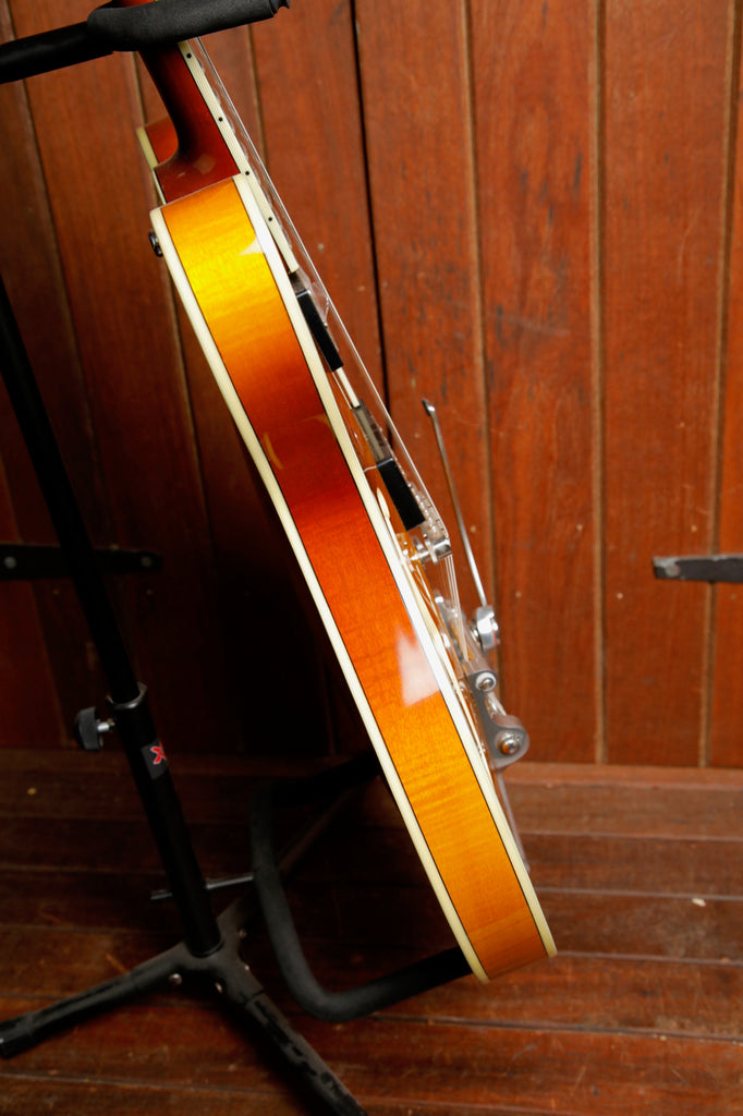 Eastman T486B-GB Gold Burst Semi-Hollow Electric Guitar