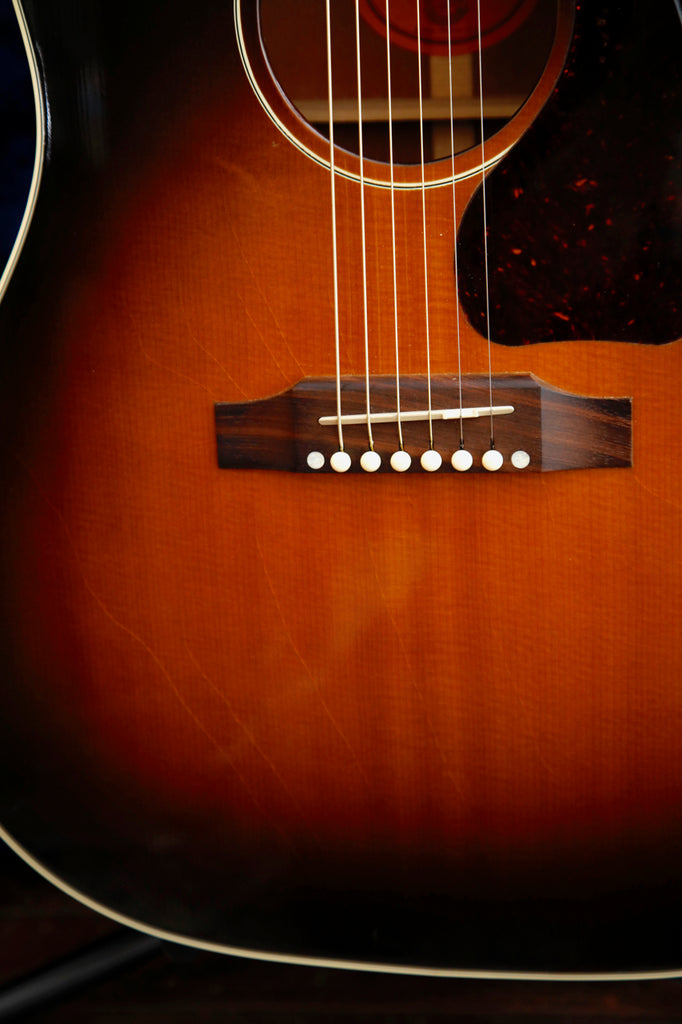 Gibson "Early" J-45 Vintage Sunburst Acoustic-Electric Guitar 1999 Pre-Owned