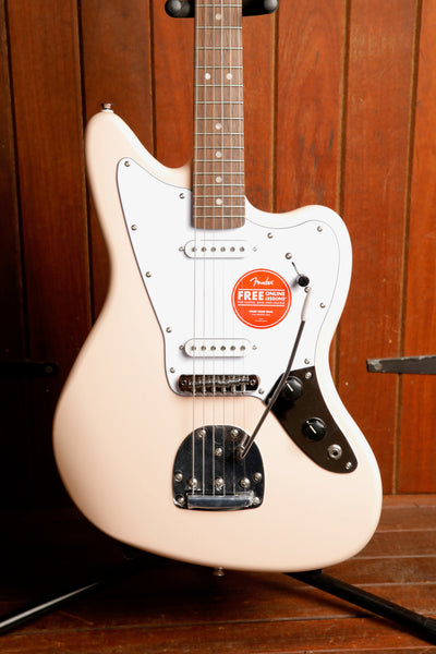 Squier Limited Edition Affinity Jaguar Shell Pink Electric Guitar