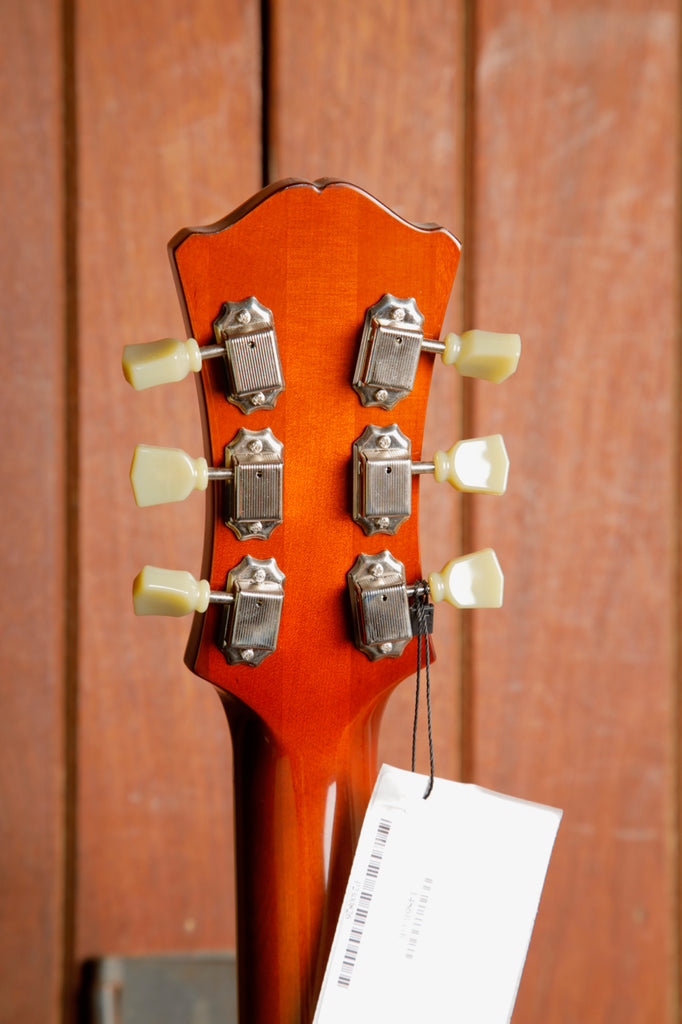 Eastman T486B-GB Gold Burst Semi-Hollow Electric Guitar