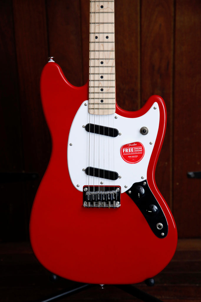 Squier Sonic Mustang Torino Red Electric Guitar