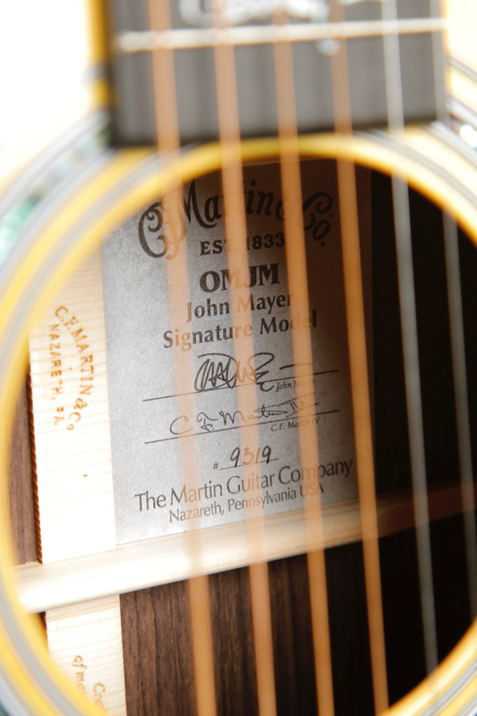 Martin OMJM John Mayer Signature Acoustic-Electric Guitar