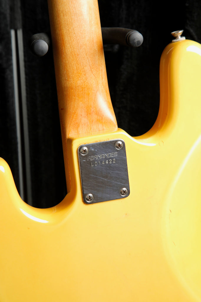 Fernandes JBR-45 1980's J-Bass Guitar Vintage White Pre-Owned