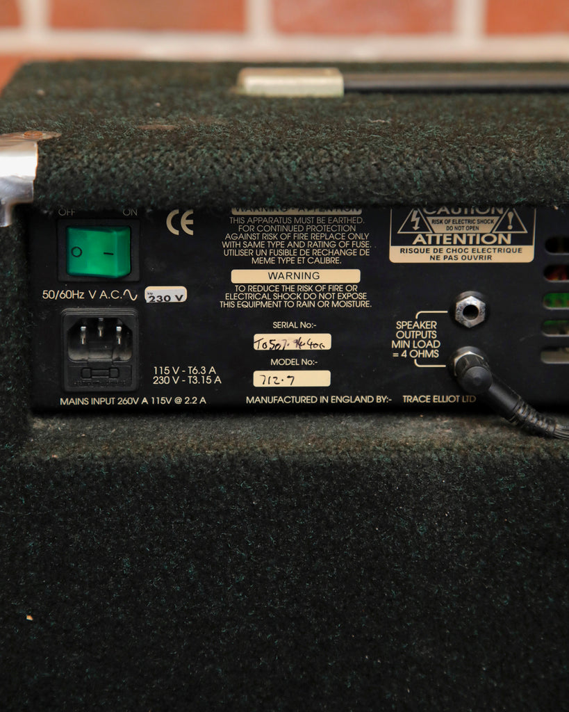 Trace Elliot 712 150-Watt 1x12" Bass Amplifier Combo Made In UK Pre-Owned