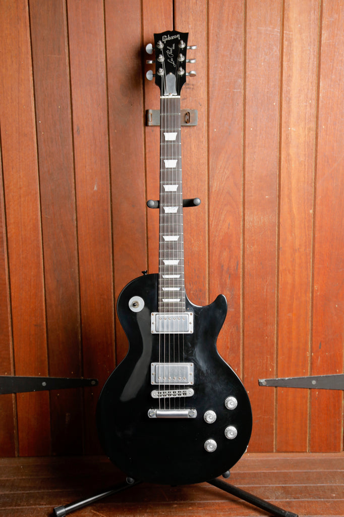 Gibson Les Paul Studio Platinum Ebony Electric Guitar 2003 Pre-Owned