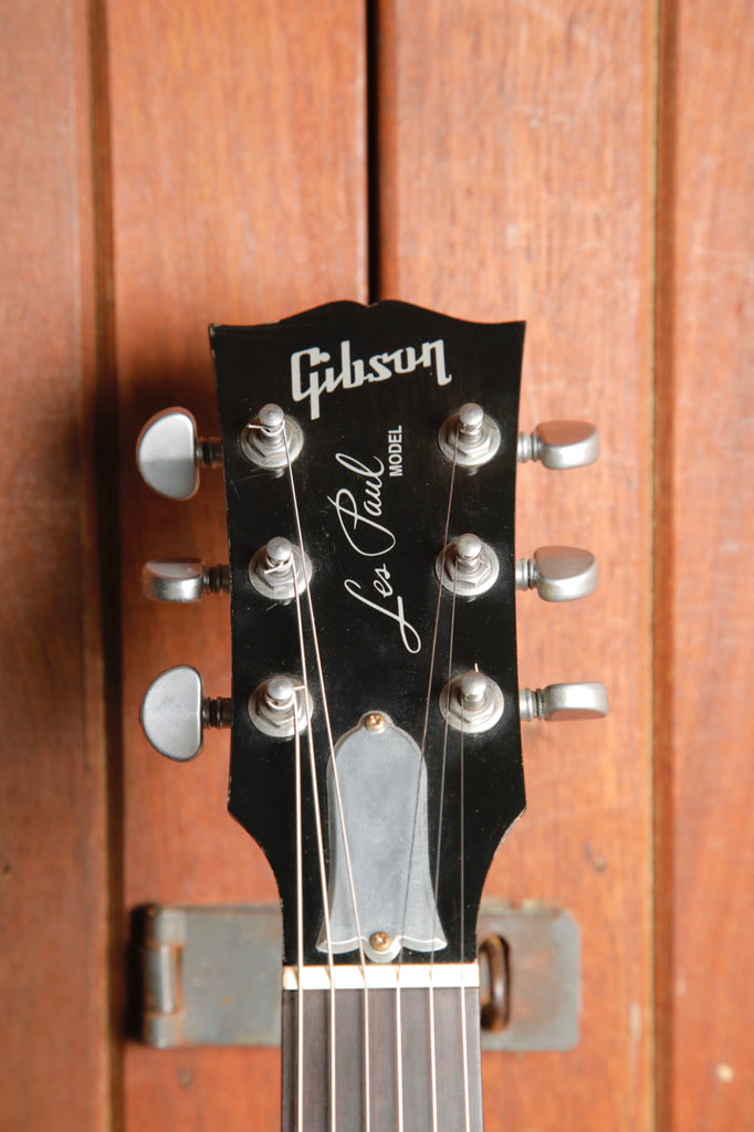 Gibson Les Paul Studio Platinum Ebony Electric Guitar 2003 Pre-Owned