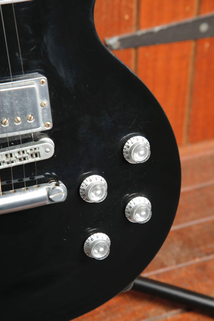 Gibson Les Paul Studio Platinum Ebony Electric Guitar 2003 Pre-Owned