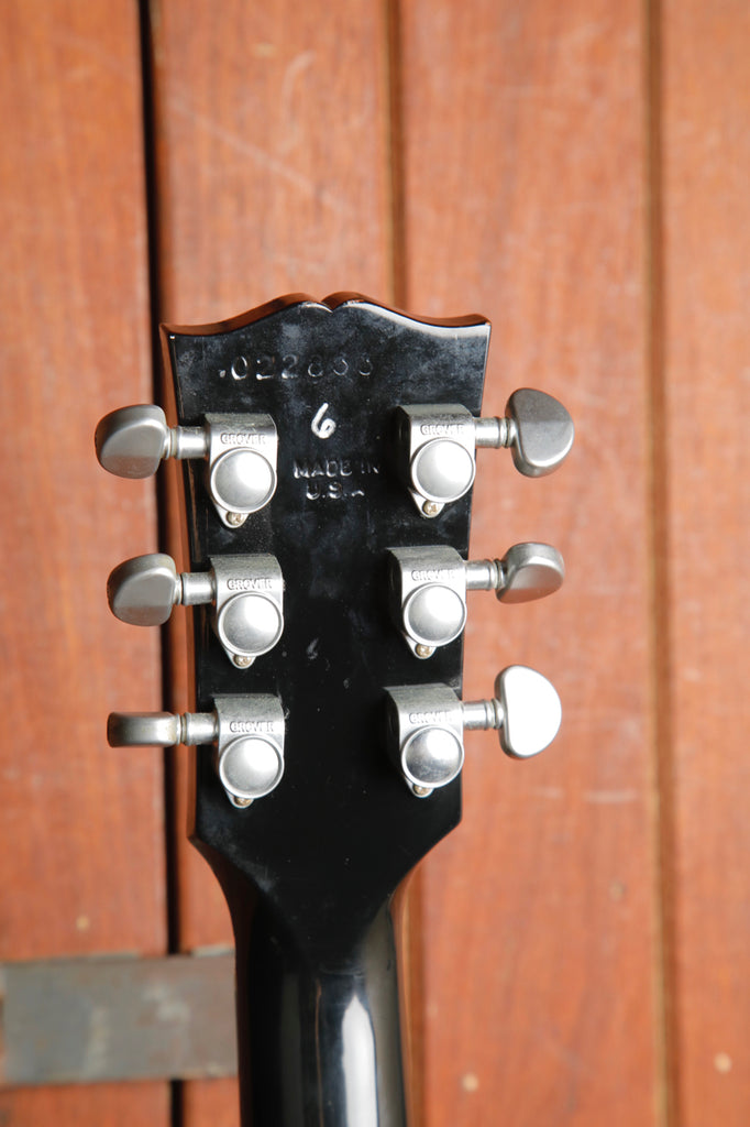 Gibson Les Paul Studio Platinum Ebony Electric Guitar 2003 Pre-Owned