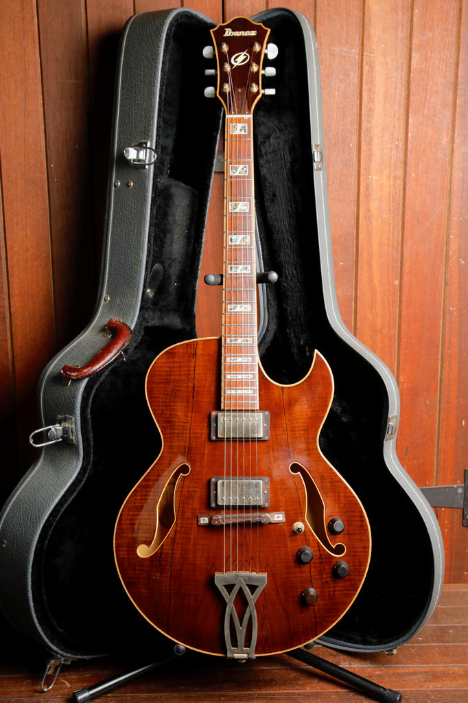 Ibanez AK105SM Antique Brown Hollowbody Electric Guitar Pre-Owned