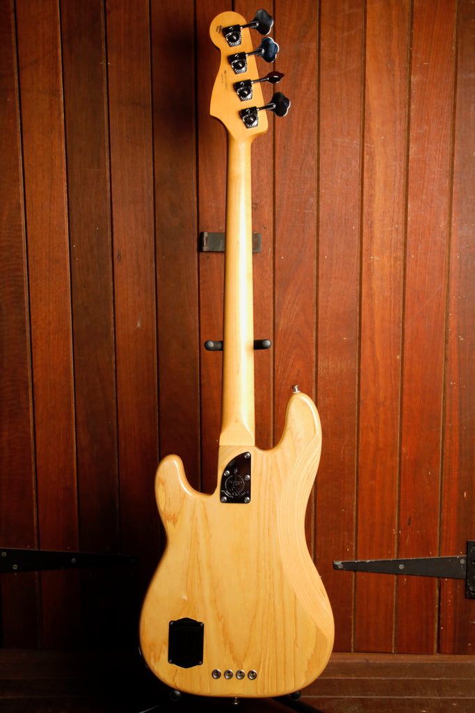 Fender American Deluxe Precision Bass Natural Ash Bass Guitar 2011 Pre-Owned