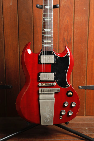 Greco SS363-75 SG Standard '63 Reissue Cherry Made in Japan 1988 Pre-Owned