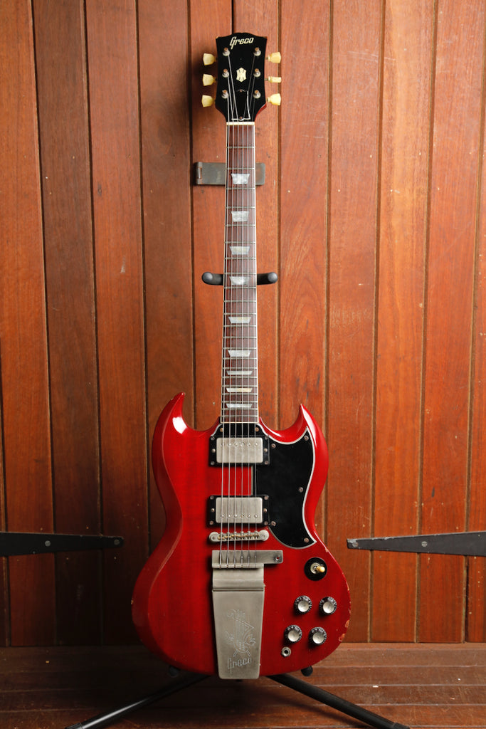 Greco SS363-75 SG Standard '63 Reissue Cherry Made in Japan 1988 Pre-Owned