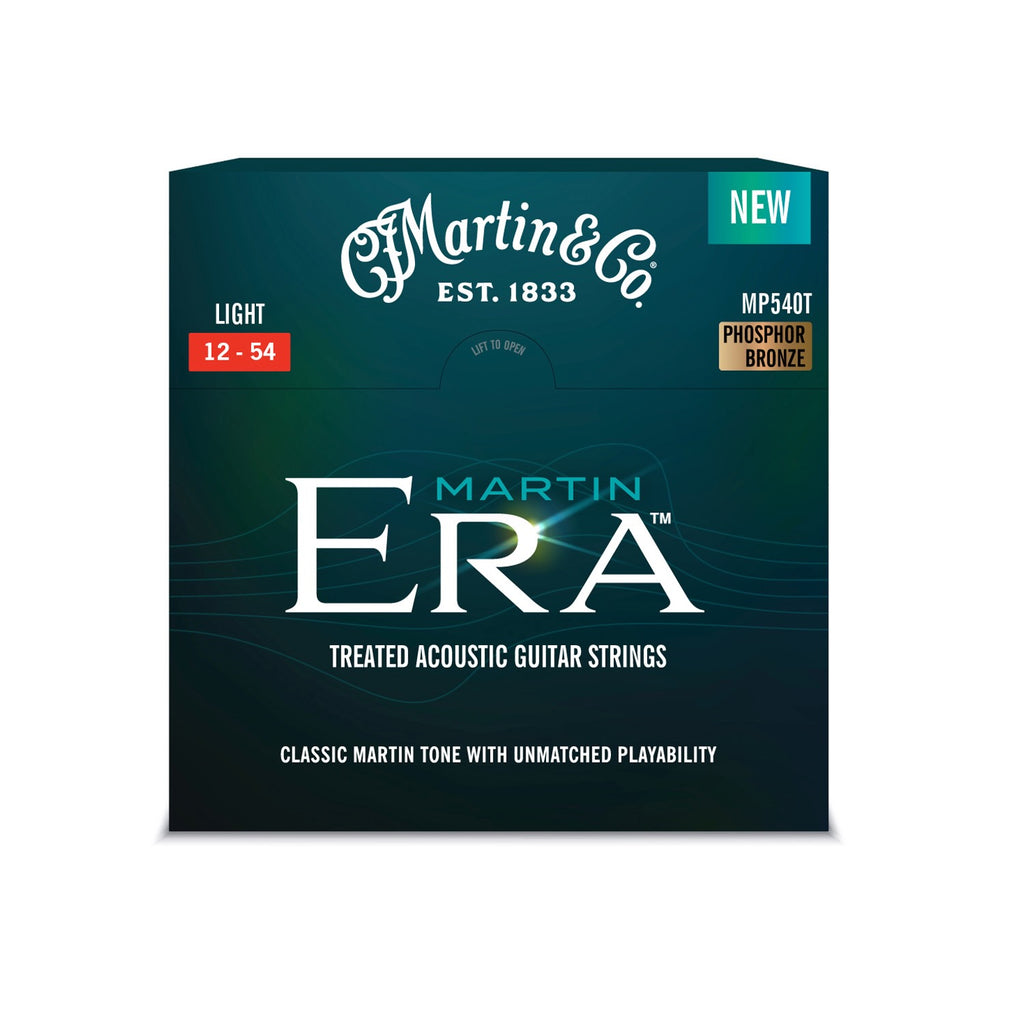 Martin Era Light 12-54 Treated Acoustic Phosphor Bronze Guitar Strings