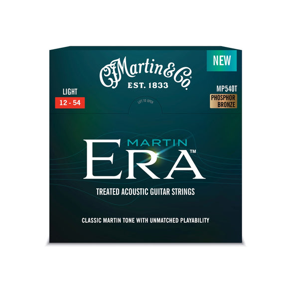 Martin Era Light 12-54 Treated Acoustic Phosphor Bronze Guitar Strings