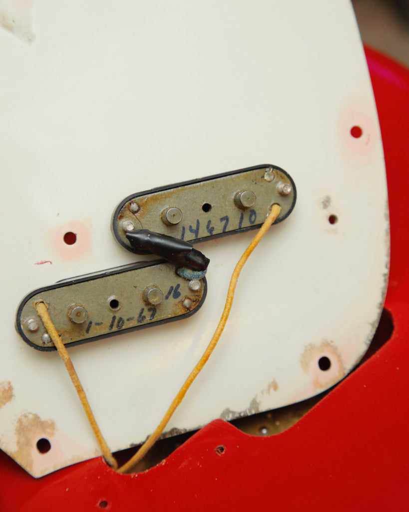 Fender Mustang Bass Guitar Torino Red Vintage 1966 Pre-Owned