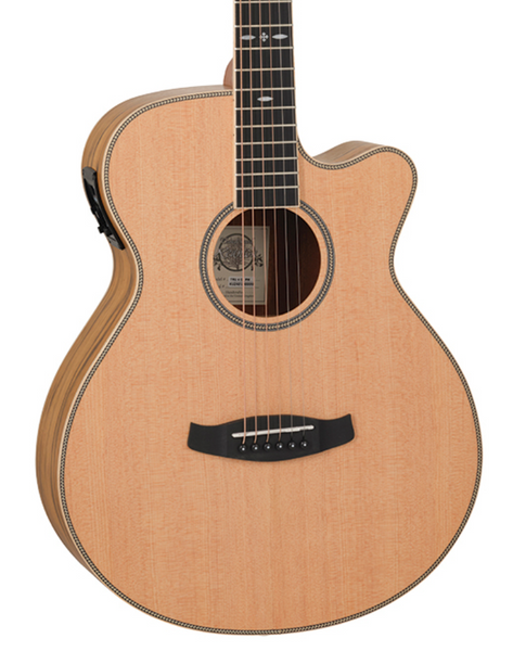 Tanglewood Reunion Pro Solid-Top Super Folk Acoustic-Electric Guitar