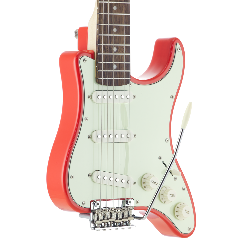 Traveler Guitar Travelcaster Deluxe Fiesta Red