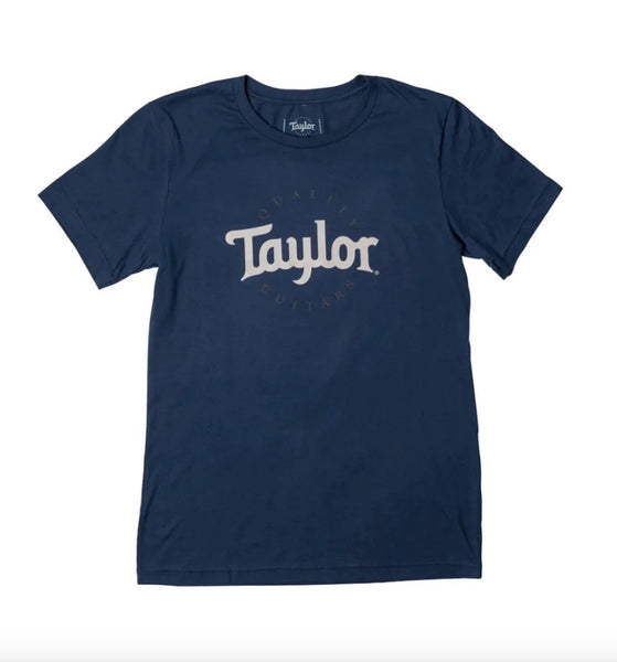 Taylor Men's Two-Colour Logo T Navy
